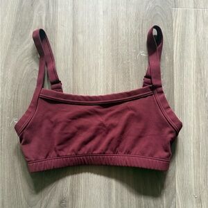 Aritizia Soft Stretch Bralette - Burgundy